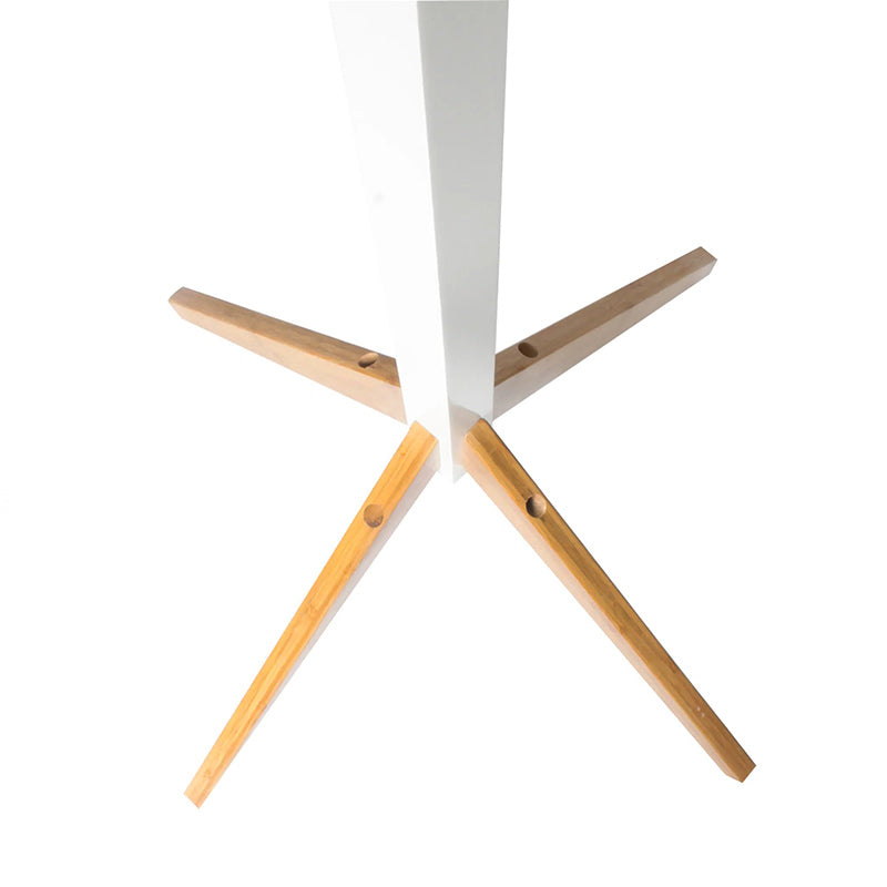 Porte manteau sur pied blanc design