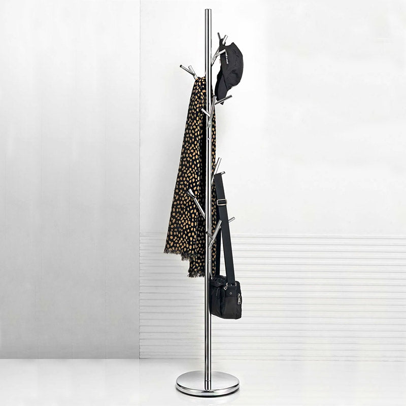 Porte manteau sur pied inox