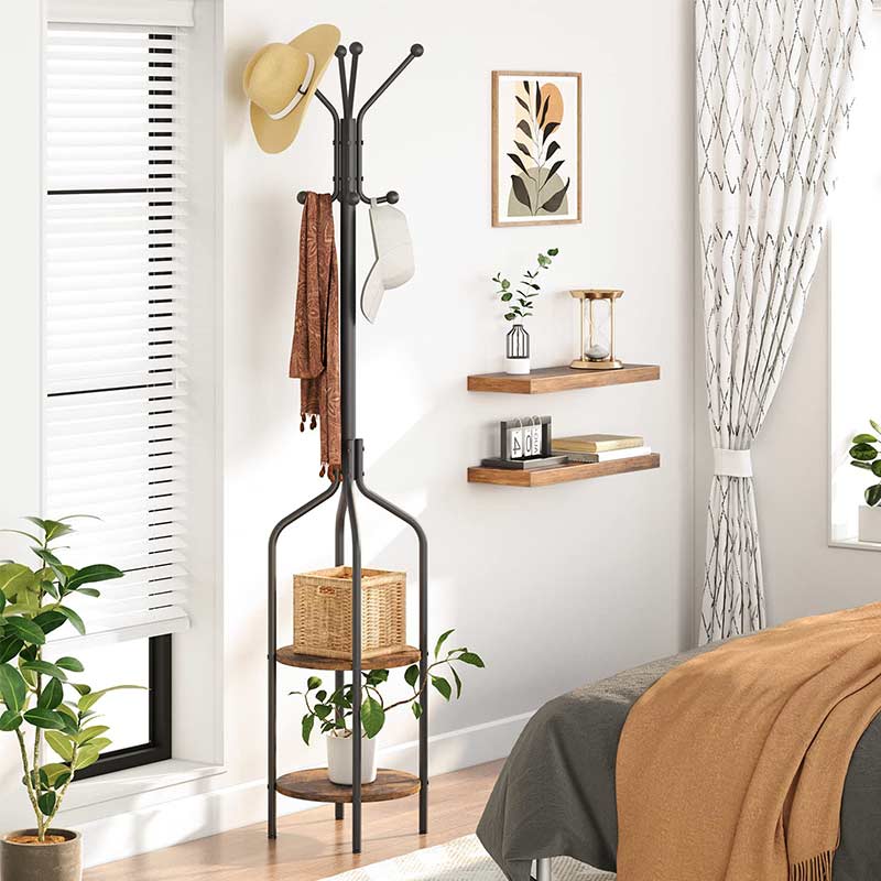 Porte manteau sur pied industriel design