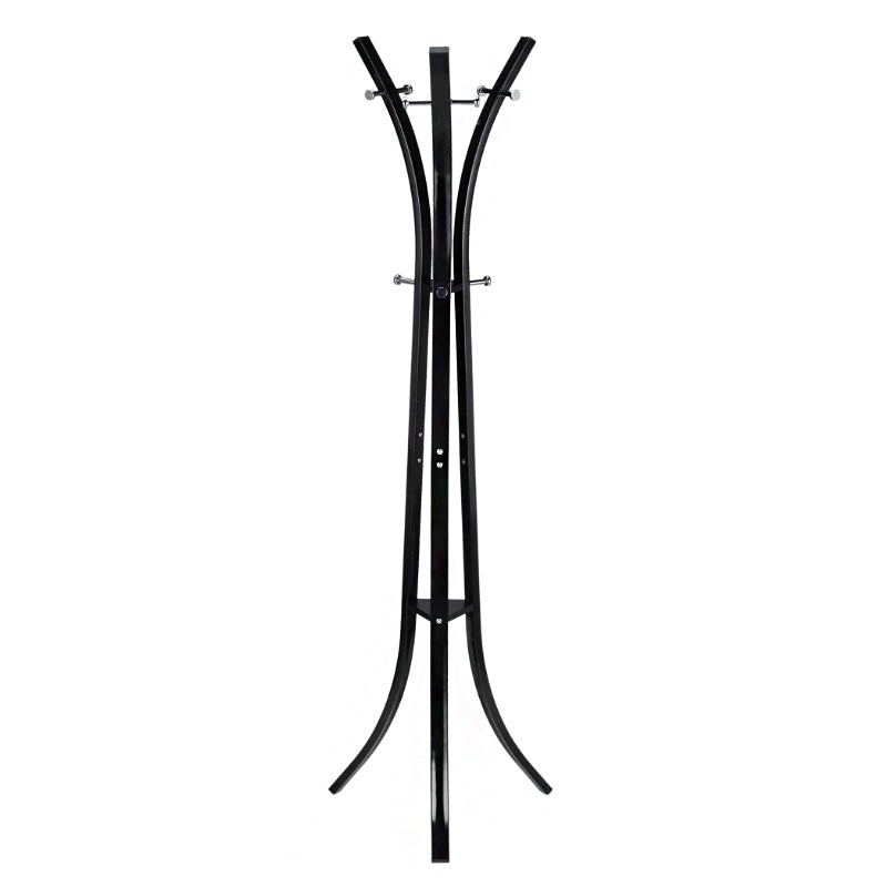 Porte manteau sur pied noir design