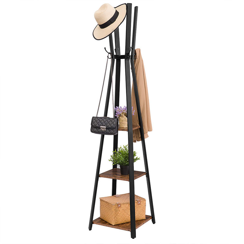 Porte manteau sur pied noir design