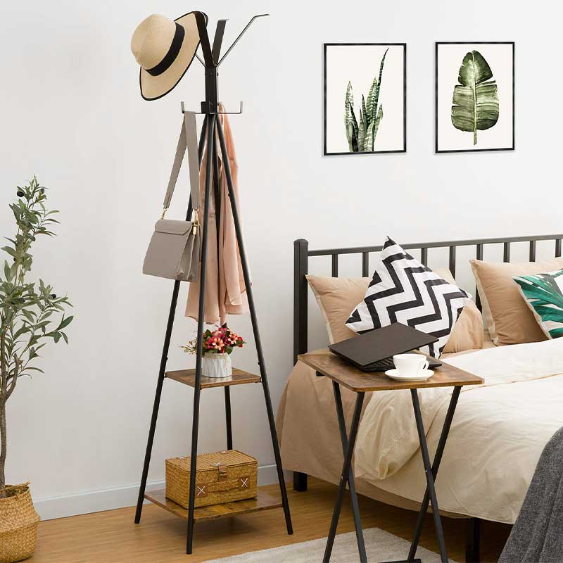 Porte manteau design sur pied