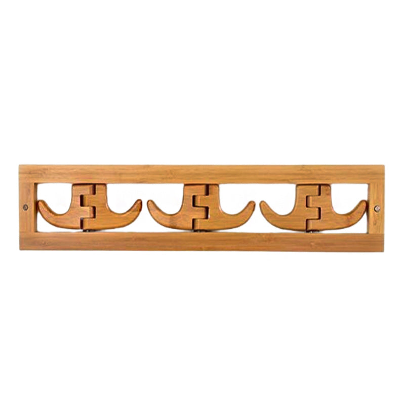 Porte manteau mural bois original