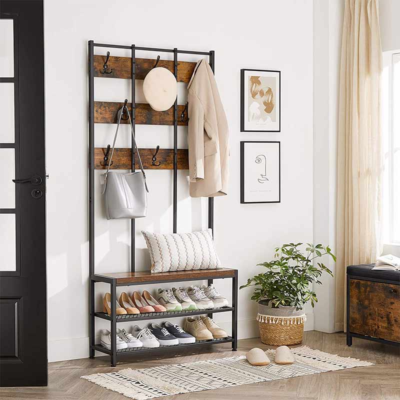 Porte manteau vestiaire vintage