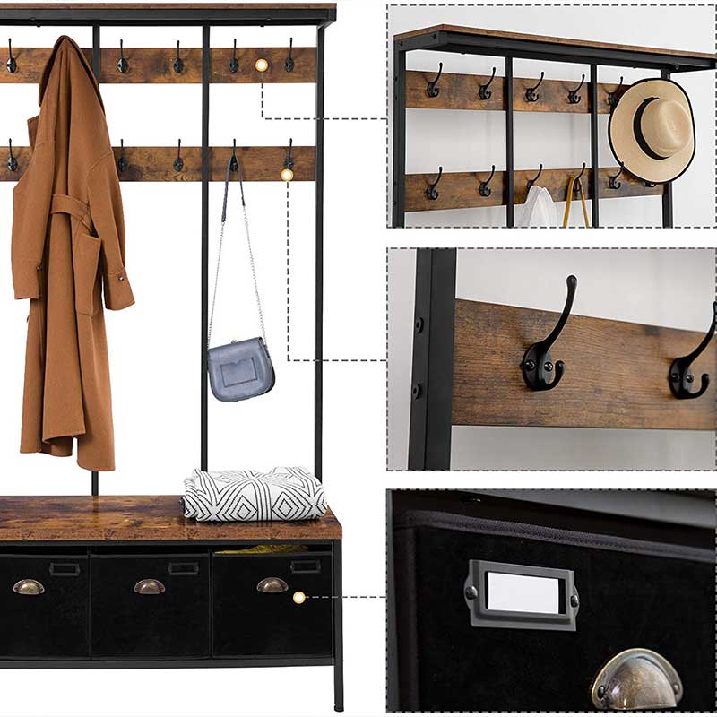 Porte manteau vestiaire