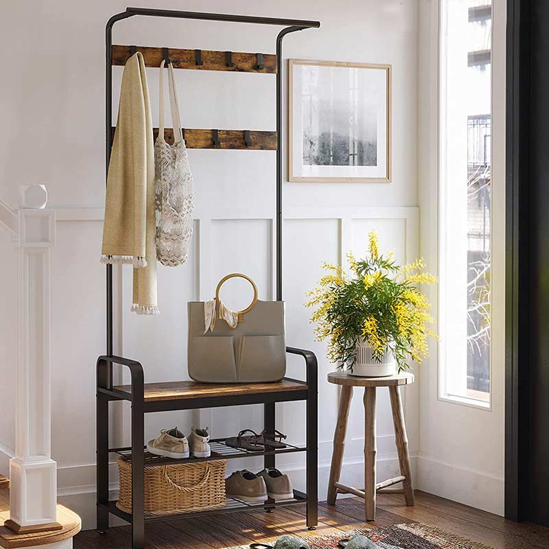 Vestiaire vintage porte manteau